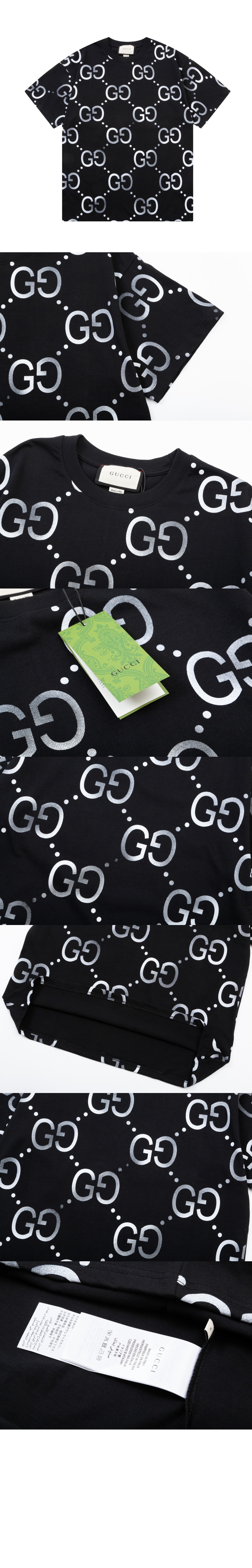 미러급레플리카사이트 | 명품레플리카 전문 쇼핑몰  | 퍼스트원 - 로고 프린트 반팔 > 구찌