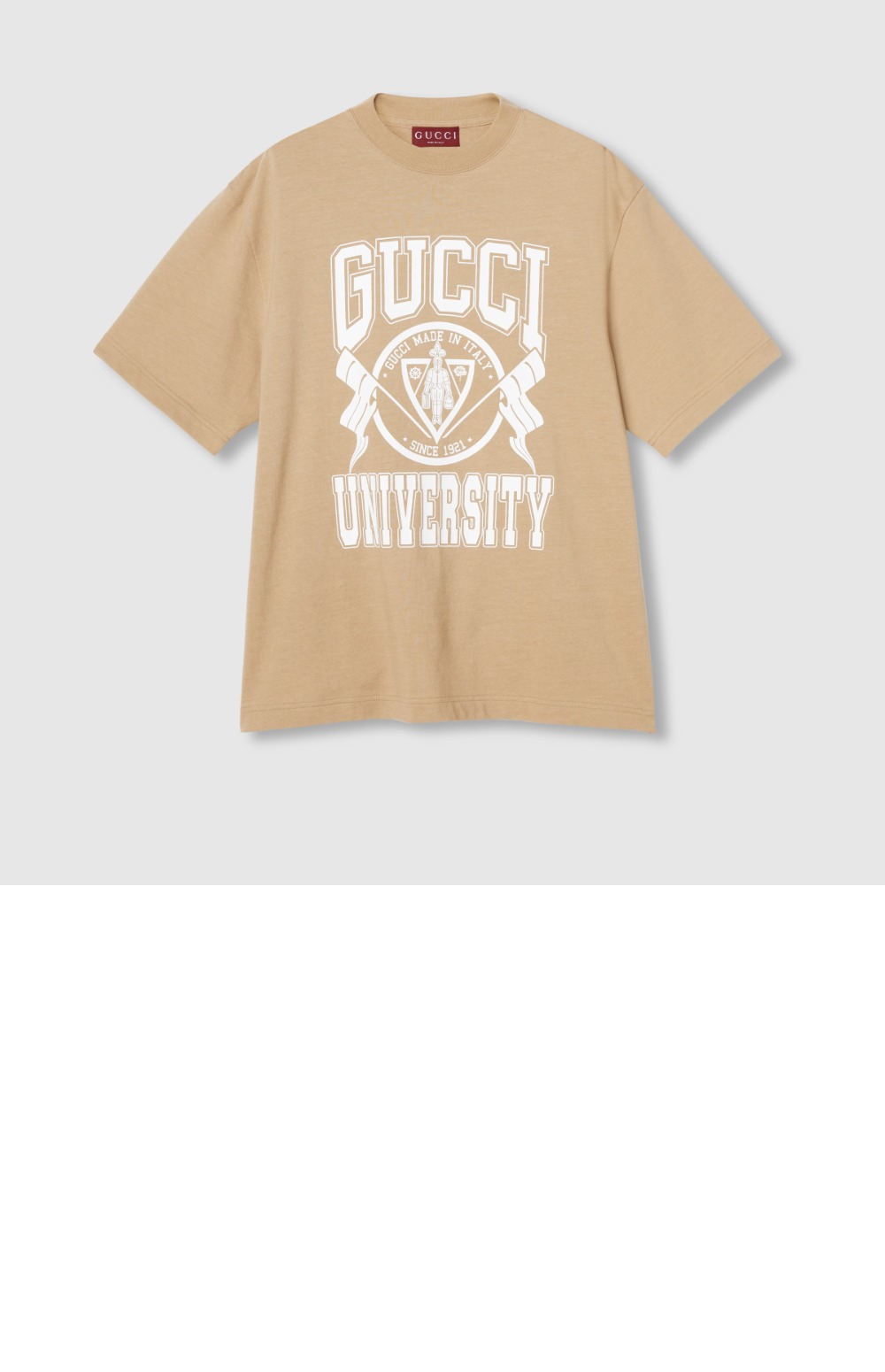 미러급레플리카사이트 | 명품레플리카 전문 쇼핑몰  | 퍼스트원 - 로고 프린트 반팔 > 구찌