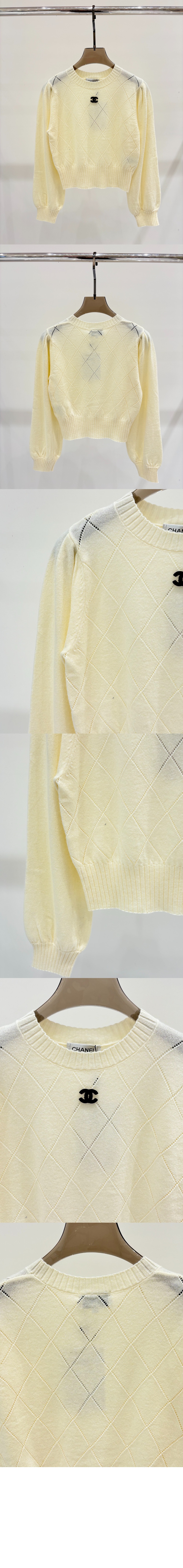 미러급레플리카사이트 | 명품레플리카 전문 쇼핑몰  | 퍼스트원 - 프린트 니트 톱 > 샤넬