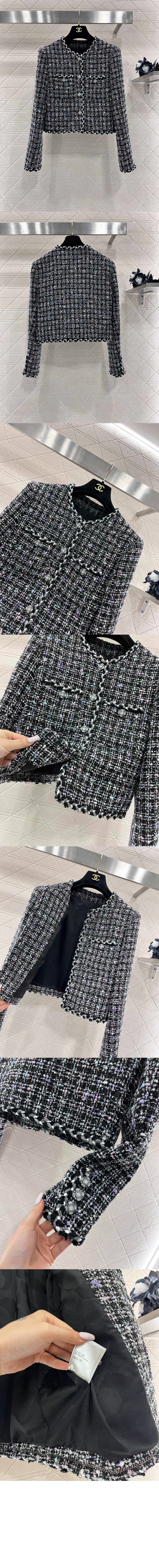 미러급레플리카사이트 | 명품레플리카 전문 쇼핑몰  | 퍼스트원 - 로고 쇼트 코트 > 샤넬