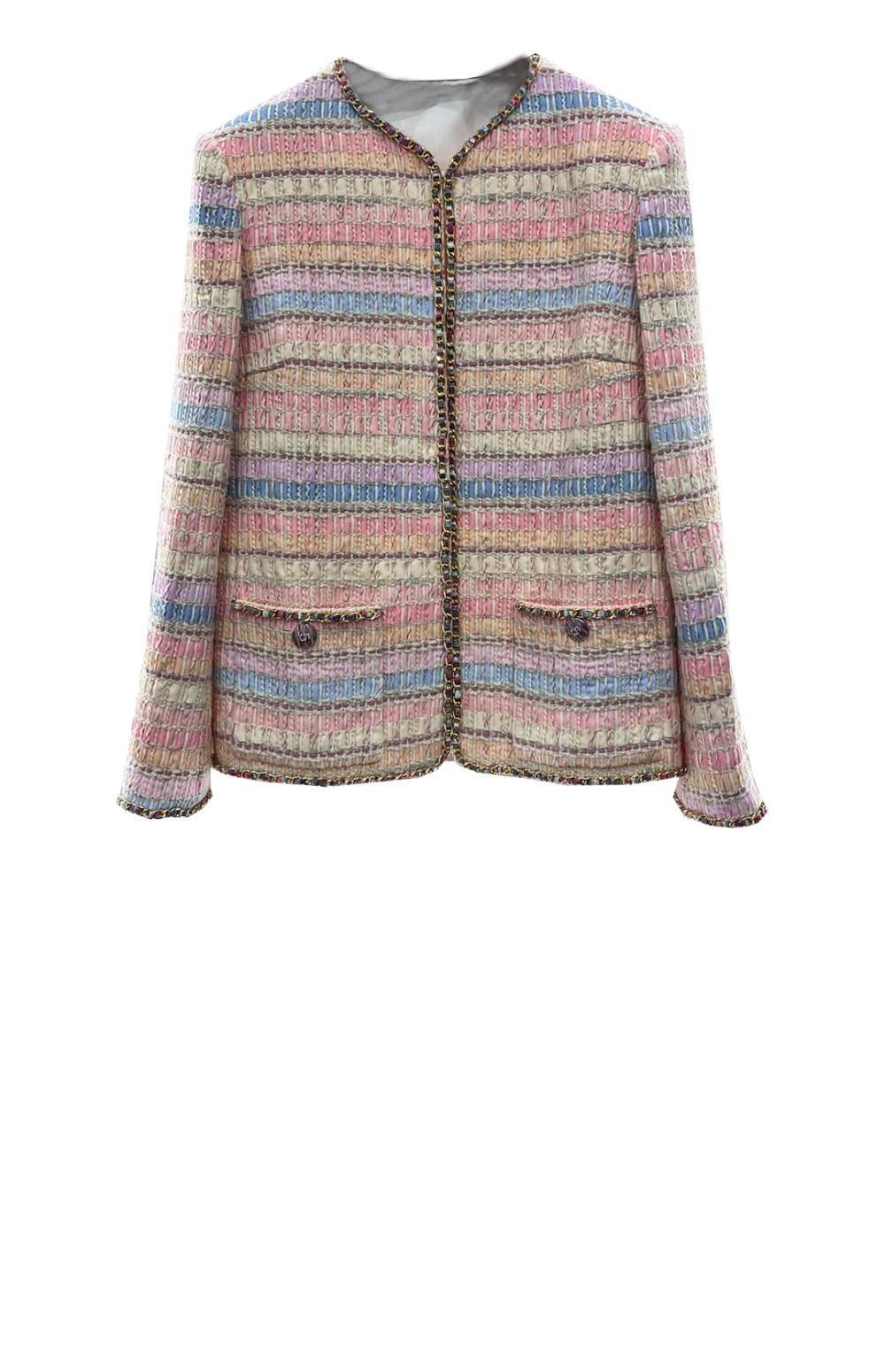 미러급레플리카사이트 | 명품레플리카 전문 쇼핑몰  | 퍼스트원 - 로고 쇼트 코트 > 샤넬