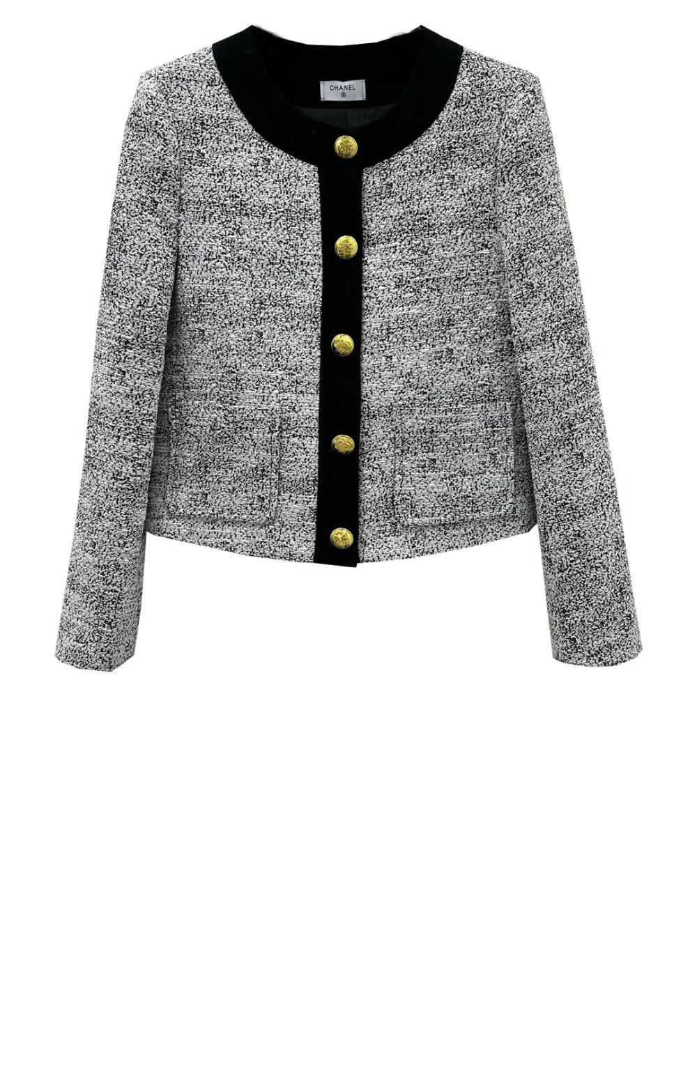 미러급레플리카사이트 | 명품레플리카 전문 쇼핑몰  | 퍼스트원 - 로고 쇼트 코트 > 샤넬