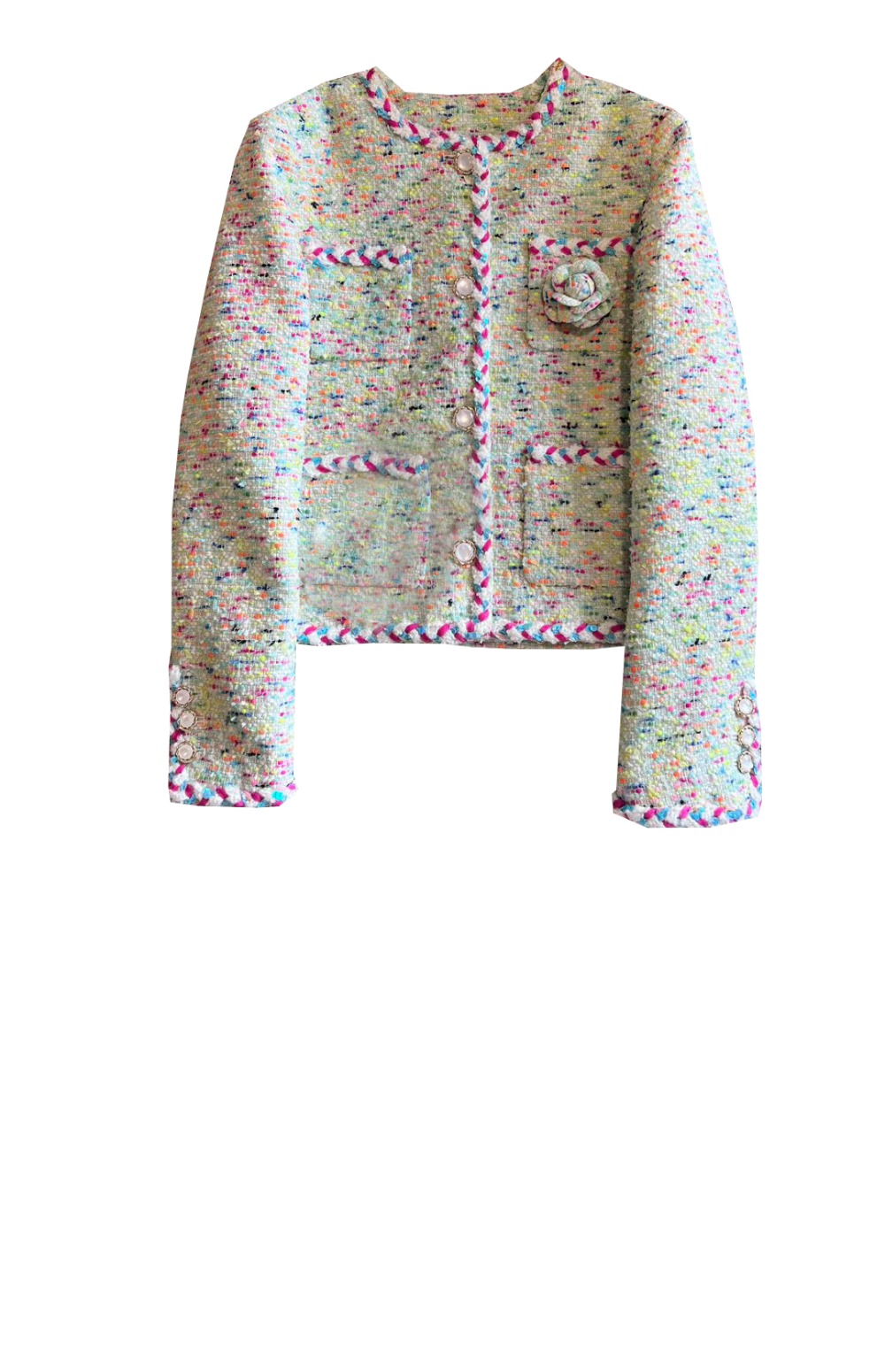 미러급레플리카사이트 | 명품레플리카 전문 쇼핑몰  | 퍼스트원 - 로고 쇼트 코트 > 샤넬