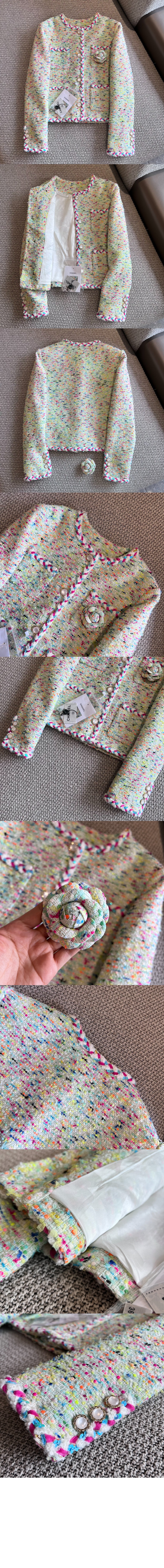 미러급레플리카사이트 | 명품레플리카 전문 쇼핑몰  | 퍼스트원 - 로고 쇼트 코트 > 샤넬