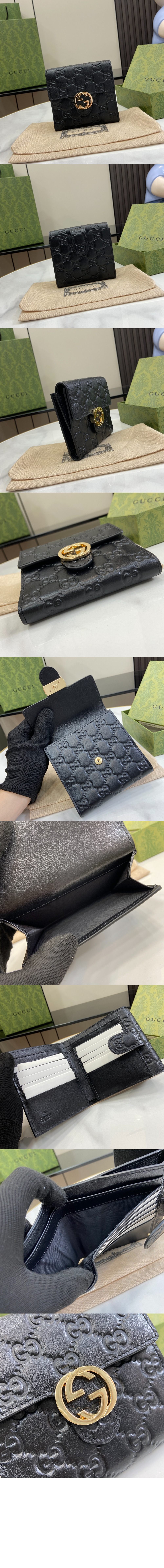 미러급레플리카사이트 | 명품레플리카 전문 쇼핑몰  | 퍼스트원 - GG 인터로킹 반지갑 615525 > 구찌