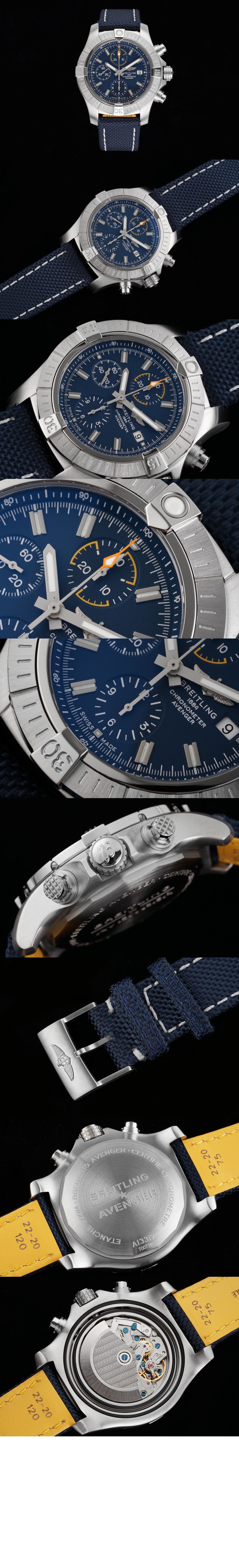 미러급레플리카사이트 | 명품레플리카 전문 쇼핑몰  | 퍼스트원 - 어벤져 크로노그래프 45 A1331710 > 브라이틀링