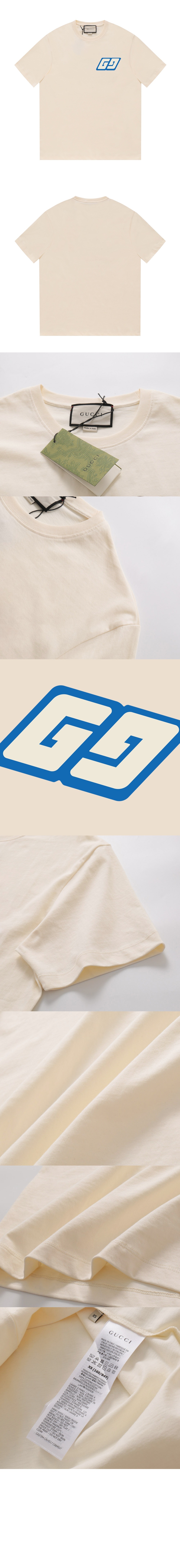 미러급레플리카사이트 | 명품레플리카 전문 쇼핑몰  | 퍼스트원 - 로고 프린트 반팔 > 구찌