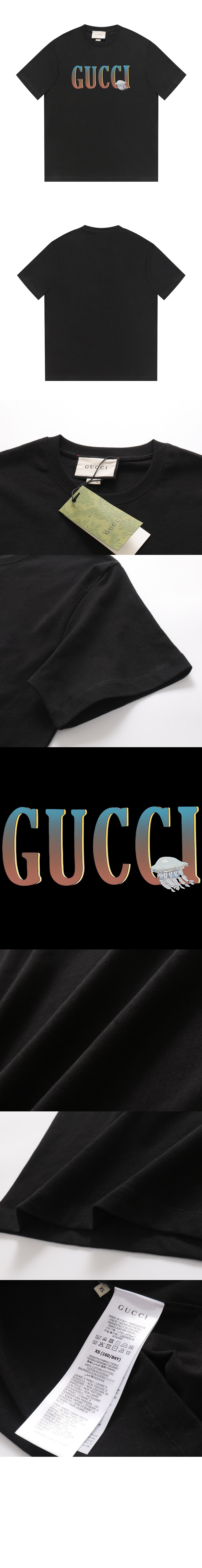 미러급레플리카사이트 | 명품레플리카 전문 쇼핑몰  | 퍼스트원 - 로고 프린트 반팔 > 구찌