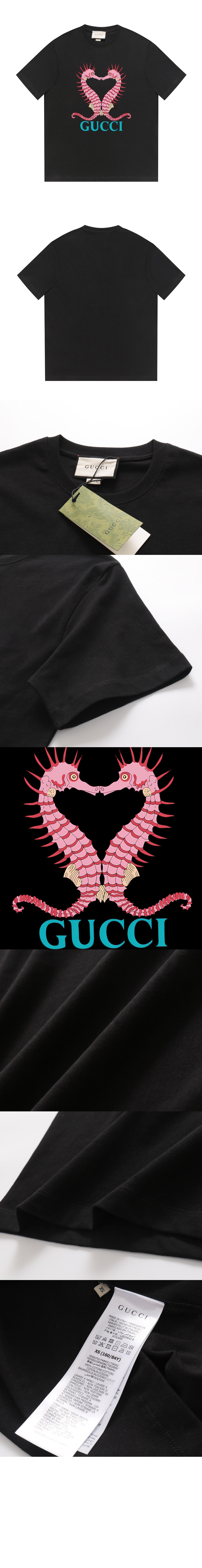 미러급레플리카사이트 | 명품레플리카 전문 쇼핑몰  | 퍼스트원 - 로고 프린트 반팔 > 구찌