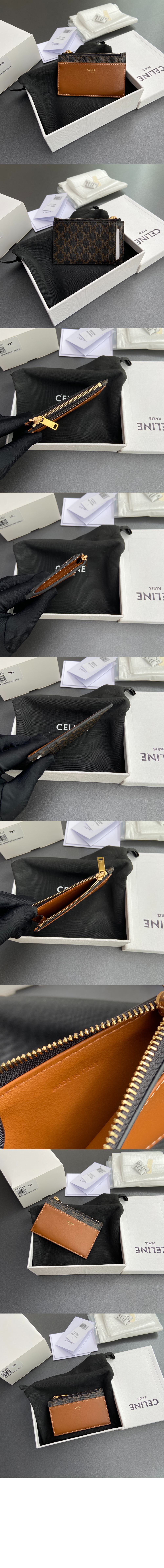 미러급레플리카사이트 | 명품레플리카 전문 쇼핑몰  | 퍼스트원 - 지퍼 카드 지갑 10F992 > 셀린느