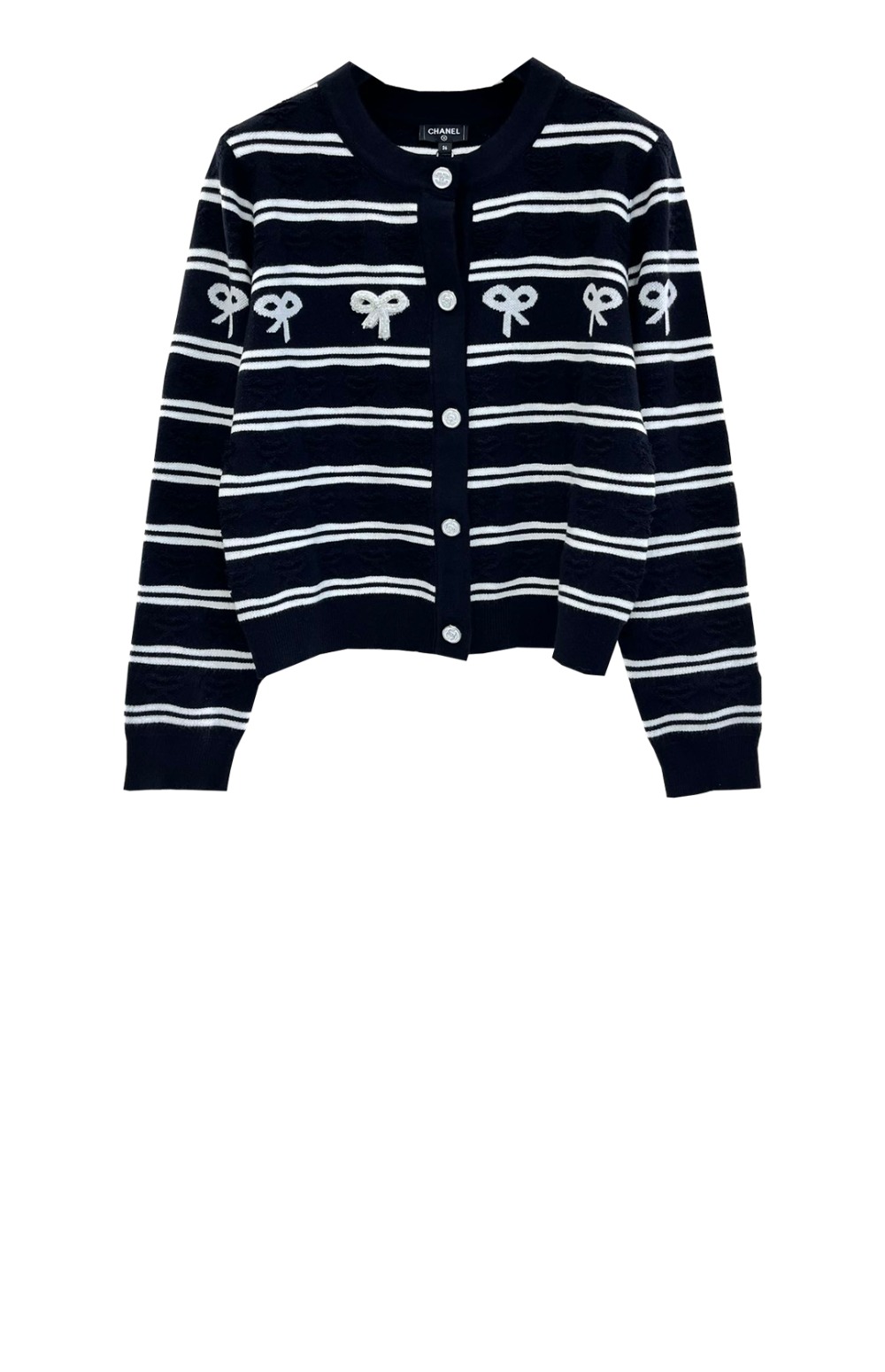 미러급레플리카사이트 | 명품레플리카 전문 쇼핑몰  | 퍼스트원 - 로고 니트 코트 > 샤넬