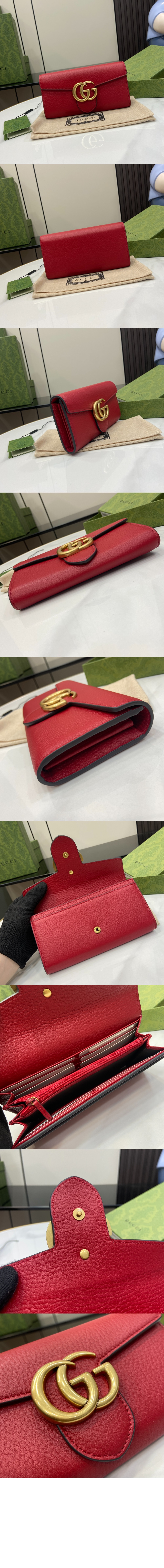 미러급레플리카사이트 | 명품레플리카 전문 쇼핑몰  | 퍼스트원 - GG마몬트 레더 장지갑 400586 > 구찌