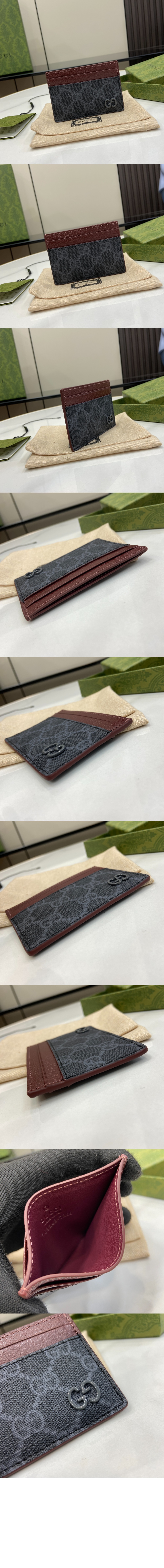 미러급레플리카사이트 | 명품레플리카 전문 쇼핑몰  | 퍼스트원 - GG 디테일 GG 카드 케이스 768248 > 구찌