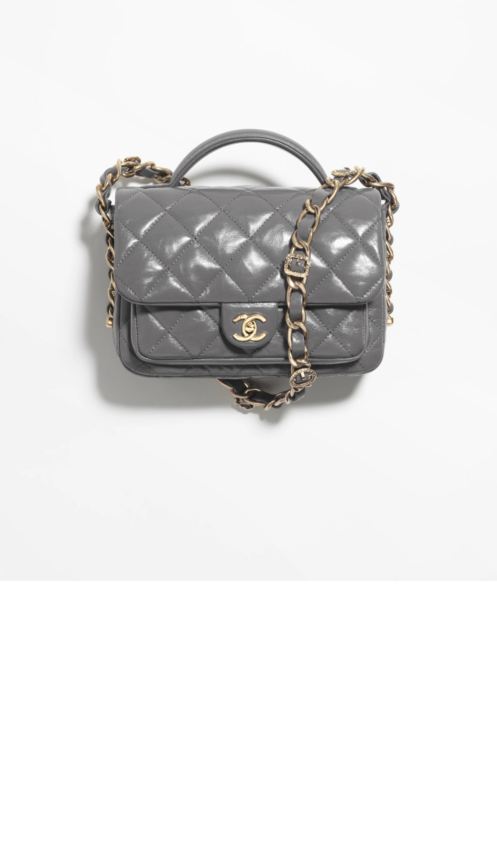 미러급레플리카사이트 | 명품레플리카 전문 쇼핑몰  | 퍼스트원 - 핸들 장식의 미니 플랩백 AS4992 > 샤넬