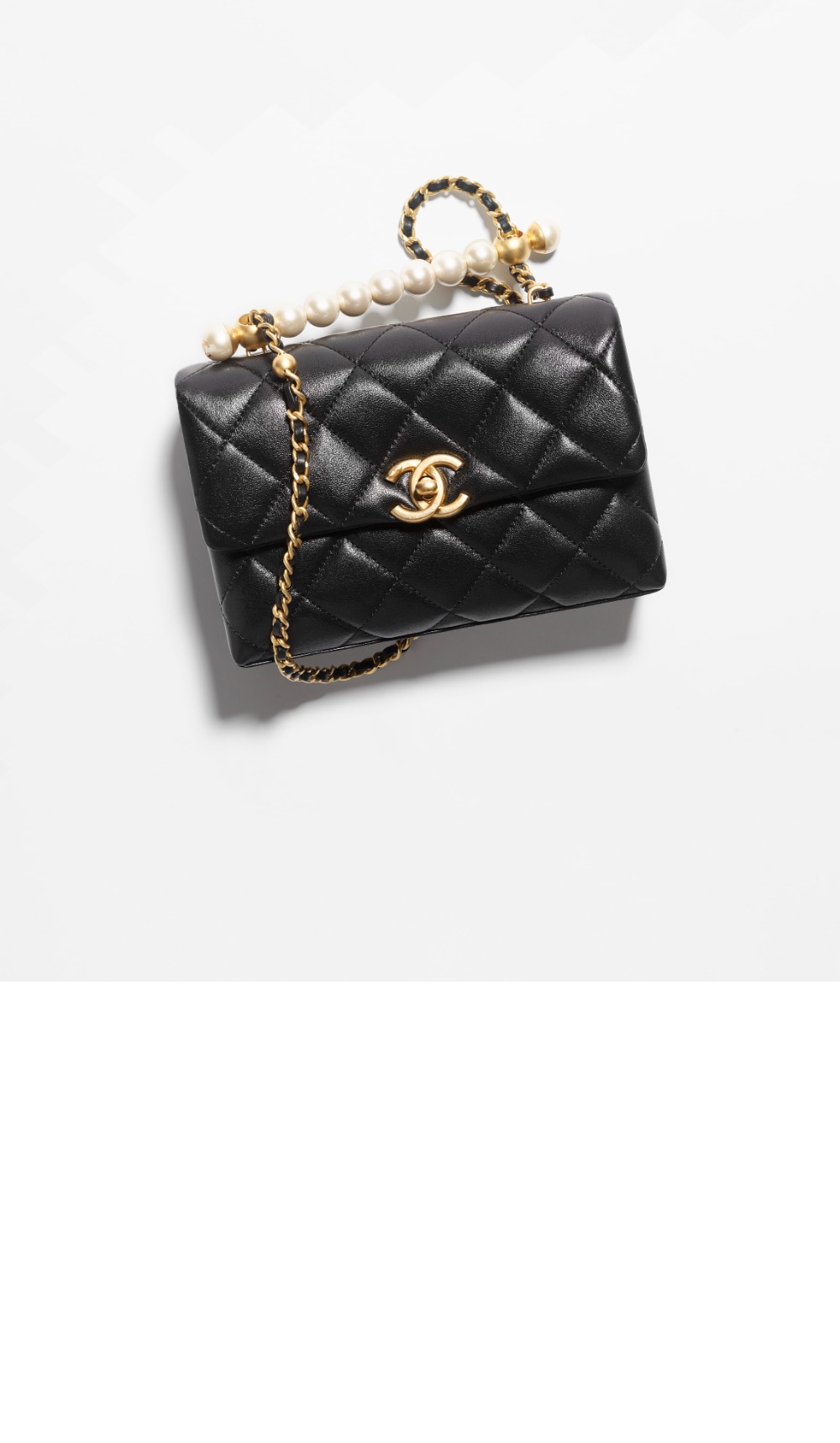 미러급레플리카사이트 | 명품레플리카 전문 쇼핑몰  | 퍼스트원 - 핸들 장식의 미니 플랩백 AS5001 > 샤넬