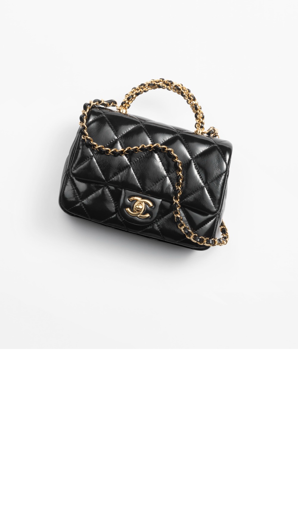 미러급레플리카사이트 | 명품레플리카 전문 쇼핑몰  | 퍼스트원 - 핸들 장식의 미니 플랩백 AS5032 > 샤넬