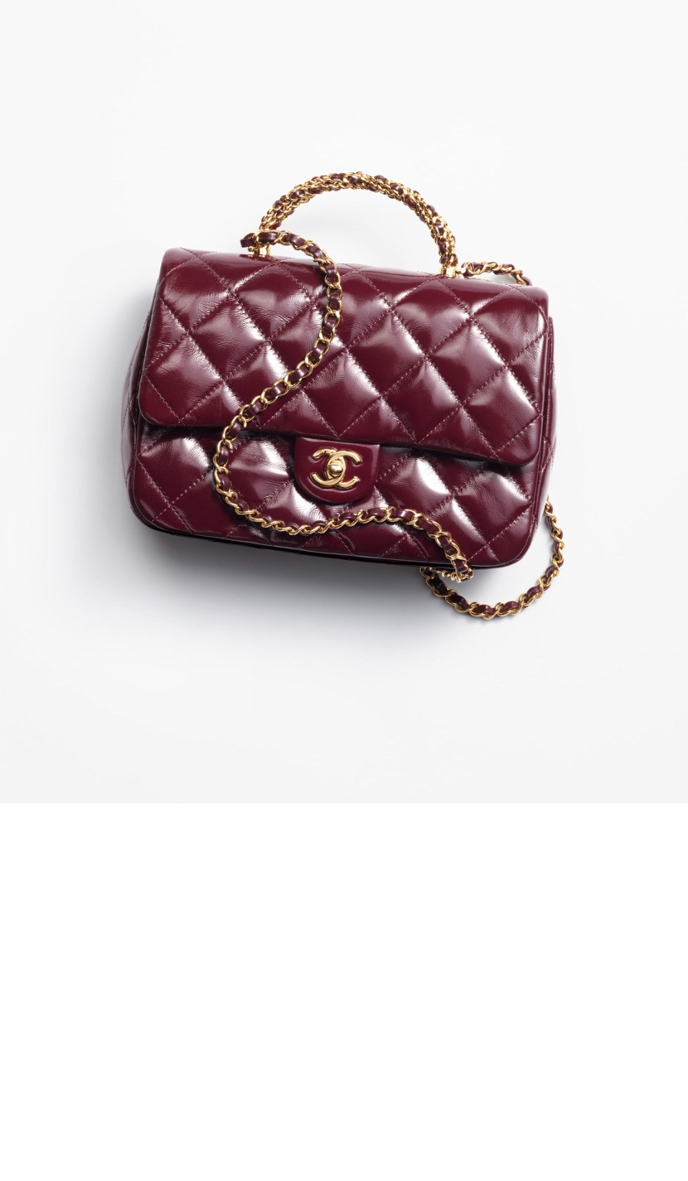 미러급레플리카사이트 | 명품레플리카 전문 쇼핑몰  | 퍼스트원 - 핸들 장식의 미니 플랩백 AS5043 > 샤넬