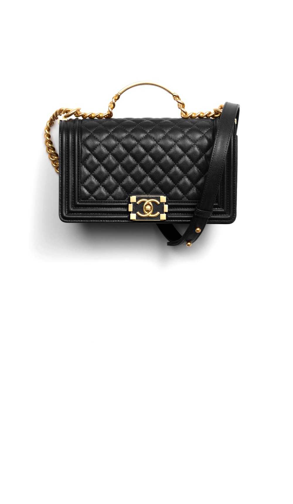 미러급레플리카사이트 | 명품레플리카 전문 쇼핑몰  | 퍼스트원 - 핸들 장식의 보이 샤넬 플랩백 A94804 > 샤넬