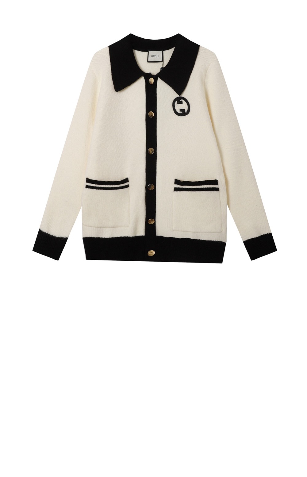 미러급레플리카사이트 | 명품레플리카 전문 쇼핑몰  | 퍼스트원 - 로고 니트 코트 > 구찌