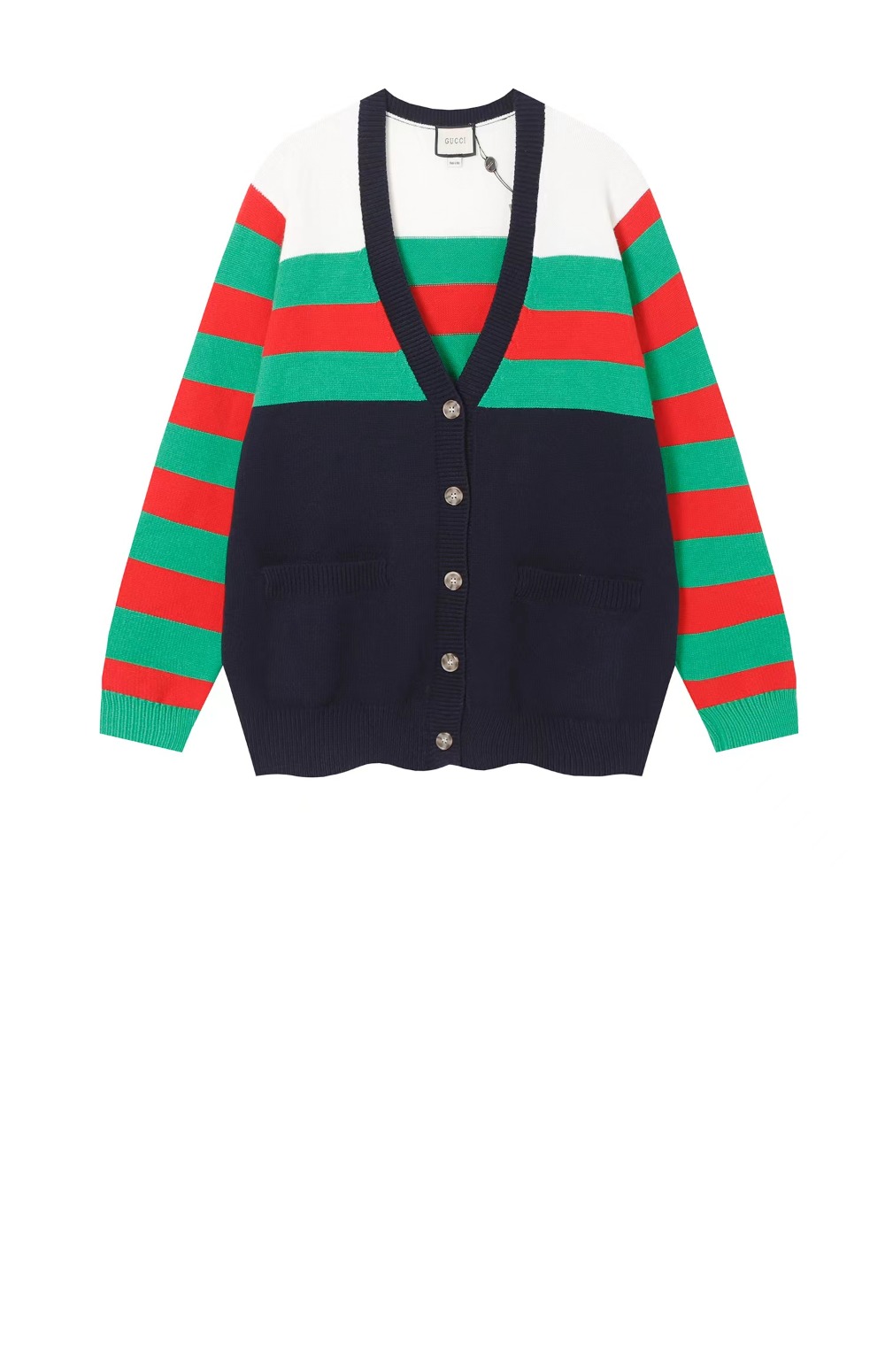 미러급레플리카사이트 | 명품레플리카 전문 쇼핑몰  | 퍼스트원 - 로고 니트 코트 > 구찌