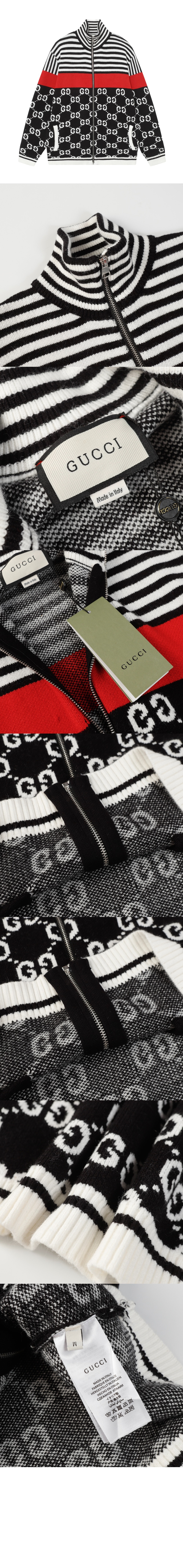 미러급레플리카사이트 | 명품레플리카 전문 쇼핑몰  | 퍼스트원 - 로고 니트 코트 > 구찌