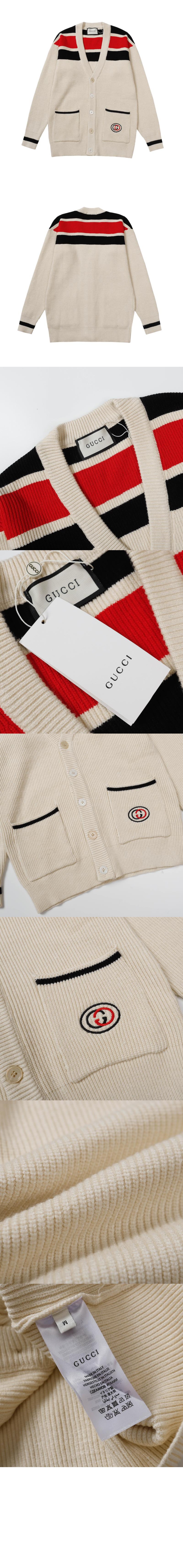 미러급레플리카사이트 | 명품레플리카 전문 쇼핑몰  | 퍼스트원 - 로고 니트 코트 > 구찌