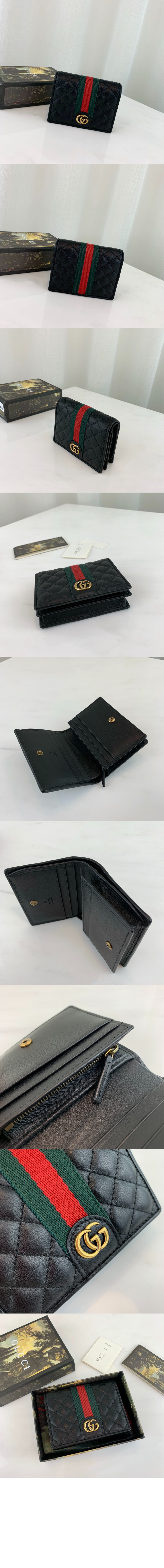 미러급레플리카사이트 | 명품레플리카 전문 쇼핑몰  | 퍼스트원 - 더블 G 가죽 카드 지갑 536453 > 구찌