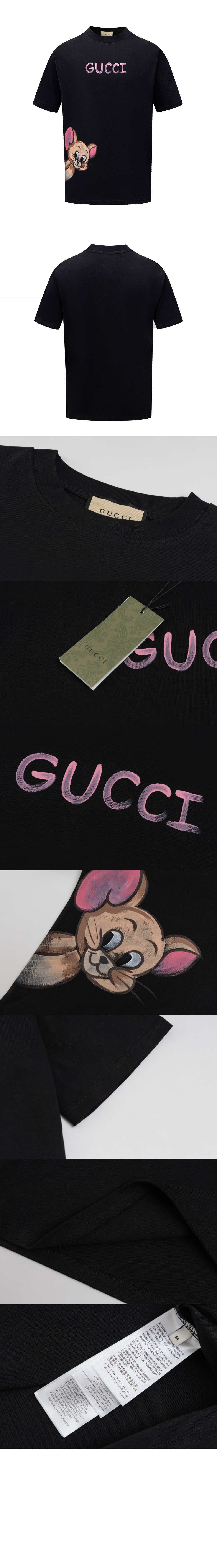 미러급레플리카사이트 | 명품레플리카 전문 쇼핑몰  | 퍼스트원 - 로고 프린트 반팔 > 구찌