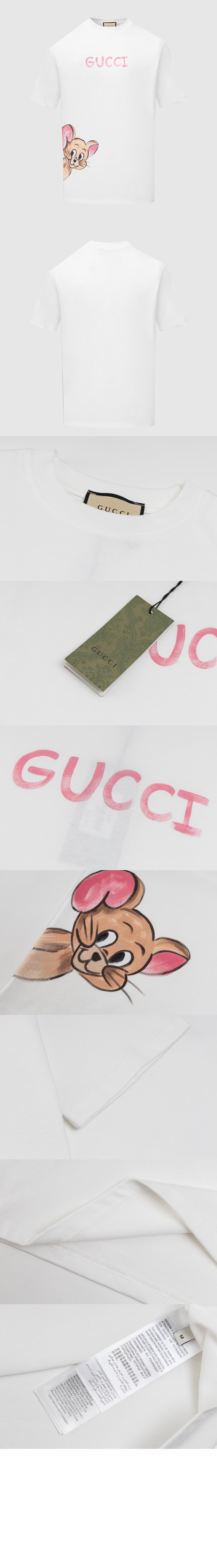 미러급레플리카사이트 | 명품레플리카 전문 쇼핑몰  | 퍼스트원 - 로고 프린트 반팔 > 구찌