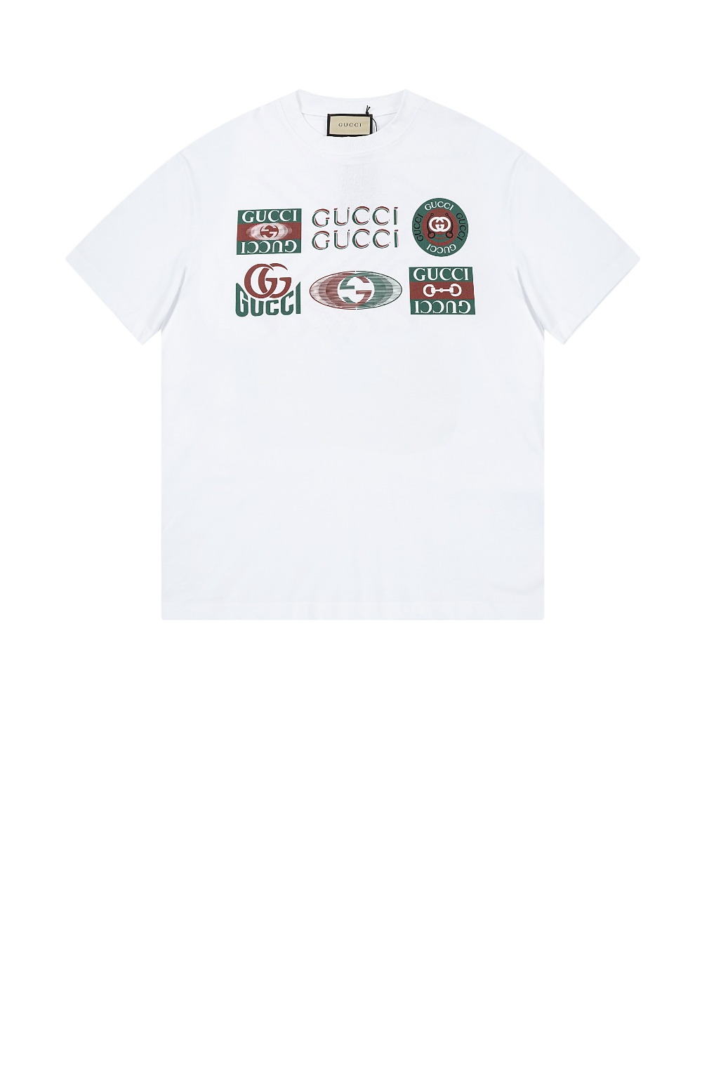 미러급레플리카사이트 | 명품레플리카 전문 쇼핑몰  | 퍼스트원 - 로고 프린트 반팔 > 구찌