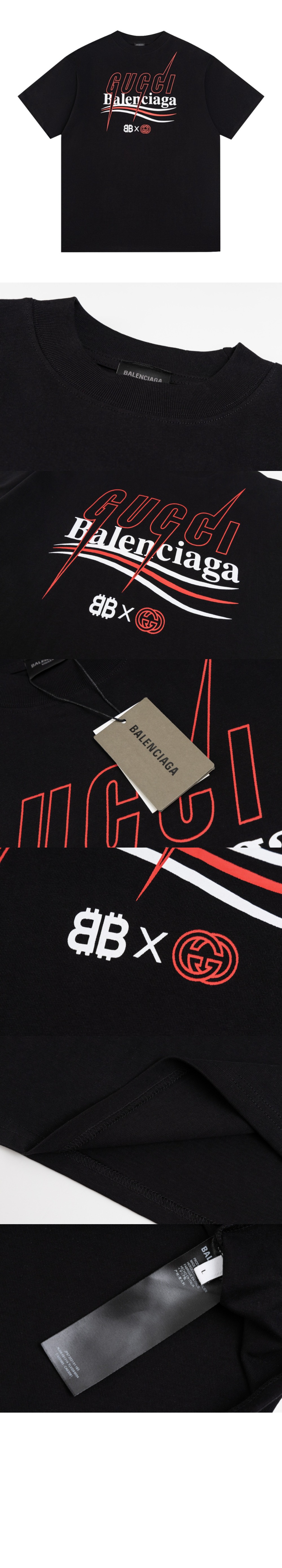 미러급레플리카사이트 | 명품레플리카 전문 쇼핑몰  | 퍼스트원 - 로고 프린트 반팔 > 구찌