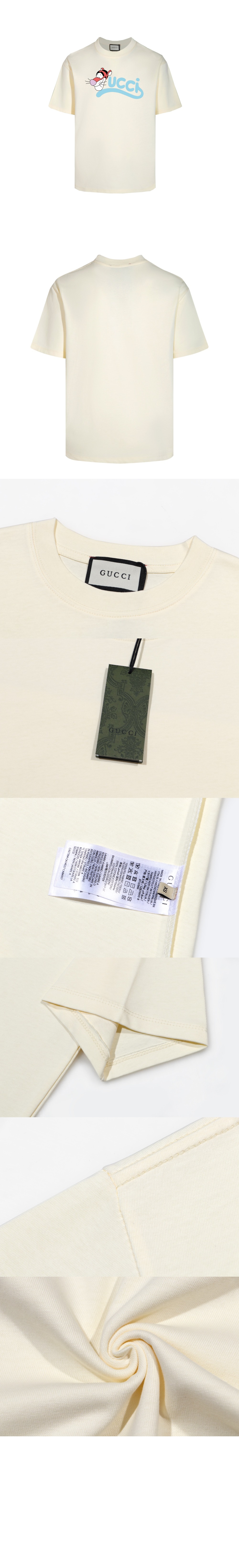 미러급레플리카사이트 | 명품레플리카 전문 쇼핑몰  | 퍼스트원 - 로고 프린트 반팔 > 구찌