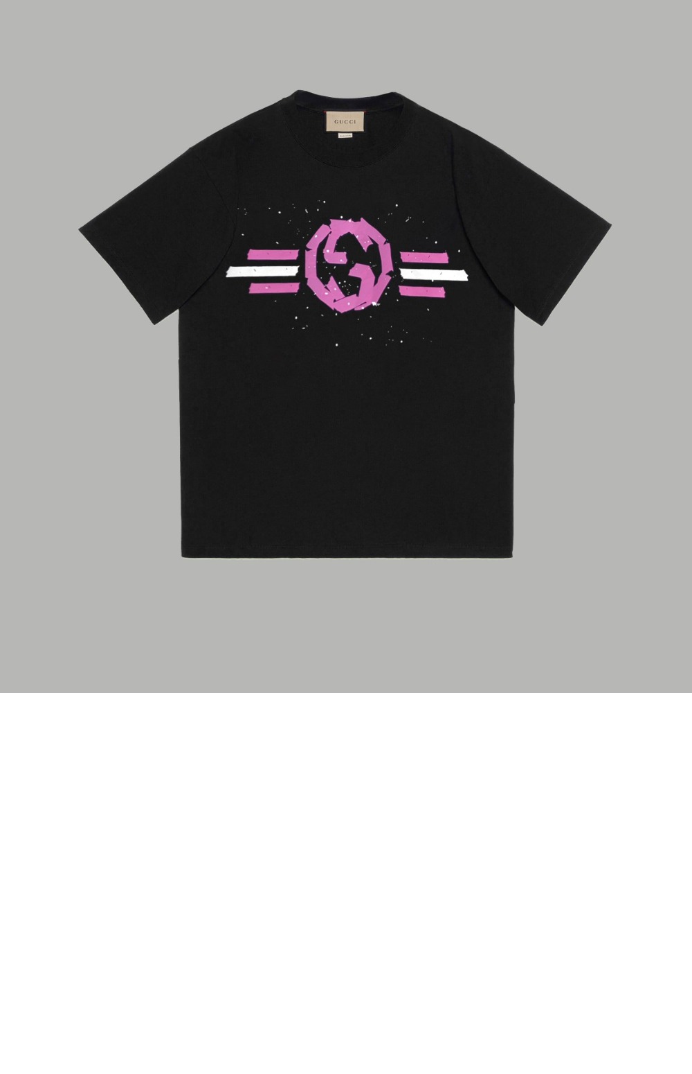 미러급레플리카사이트 | 명품레플리카 전문 쇼핑몰  | 퍼스트원 - 로고 프린트 반팔 > 구찌