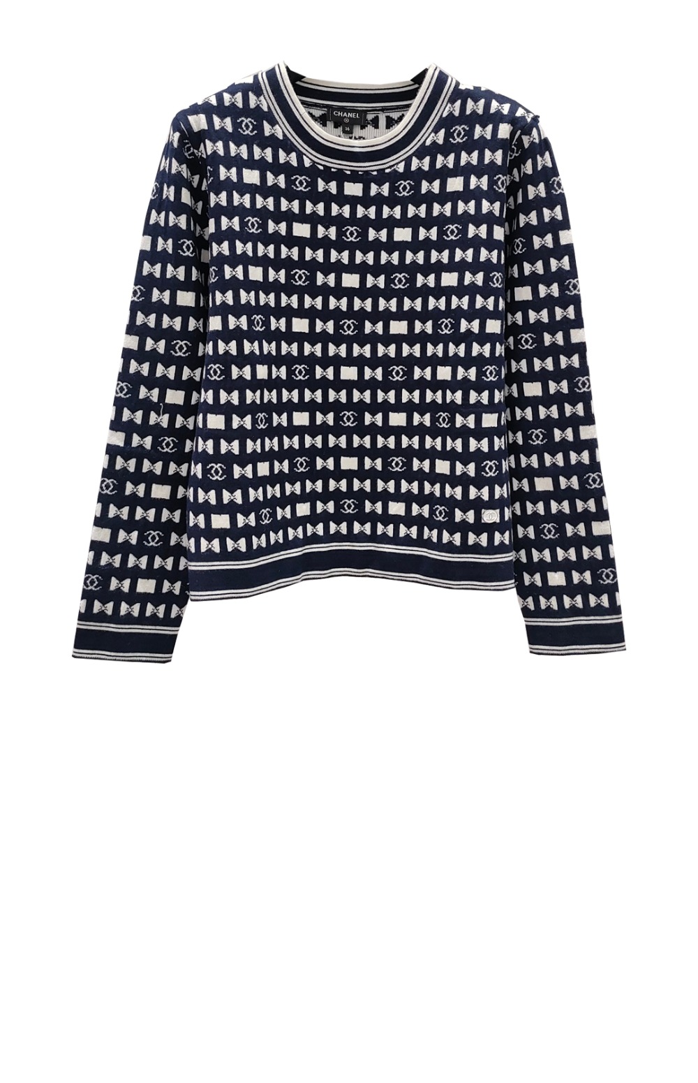 미러급레플리카사이트 | 명품레플리카 전문 쇼핑몰  | 퍼스트원 - 로고 니트 상의 > 샤넬