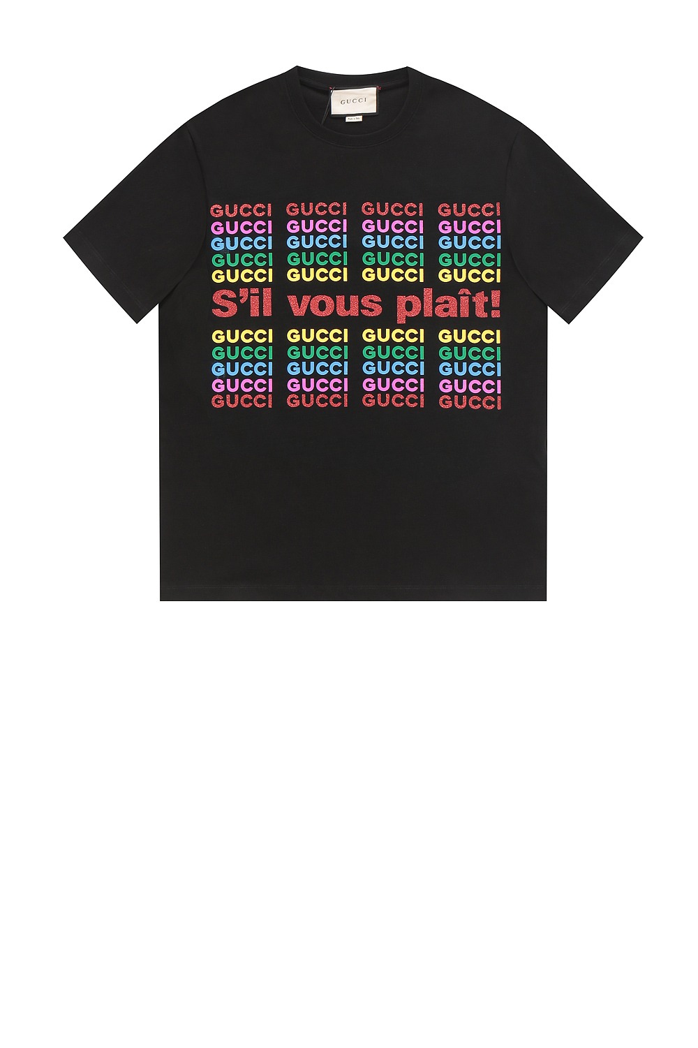 미러급레플리카사이트 | 명품레플리카 전문 쇼핑몰  | 퍼스트원 - 로고 프린트 반팔 > 구찌