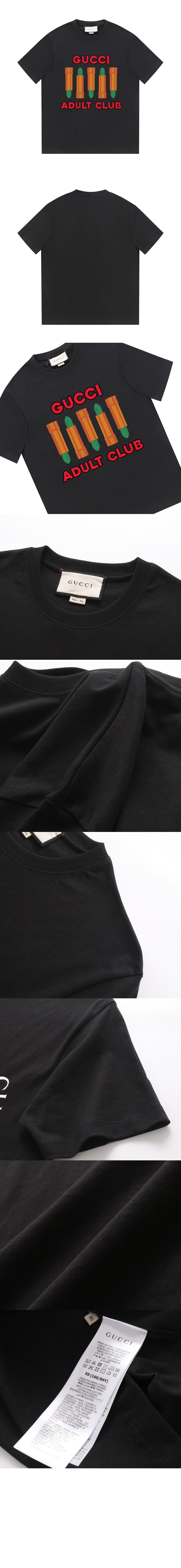 미러급레플리카사이트 | 명품레플리카 전문 쇼핑몰  | 퍼스트원 - 로고 프린트 반팔 > 구찌