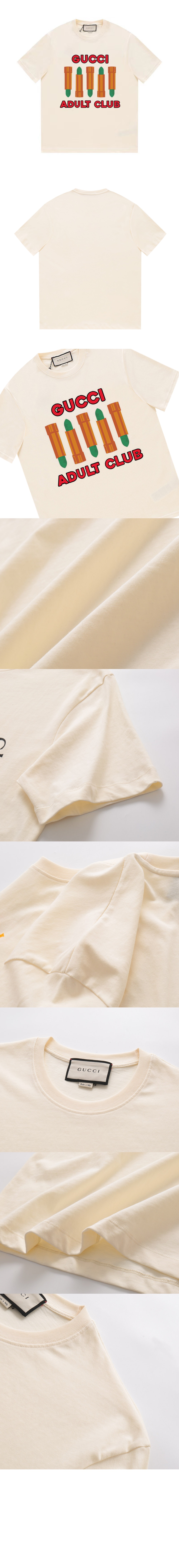 미러급레플리카사이트 | 명품레플리카 전문 쇼핑몰  | 퍼스트원 - 로고 프린트 반팔 > 구찌