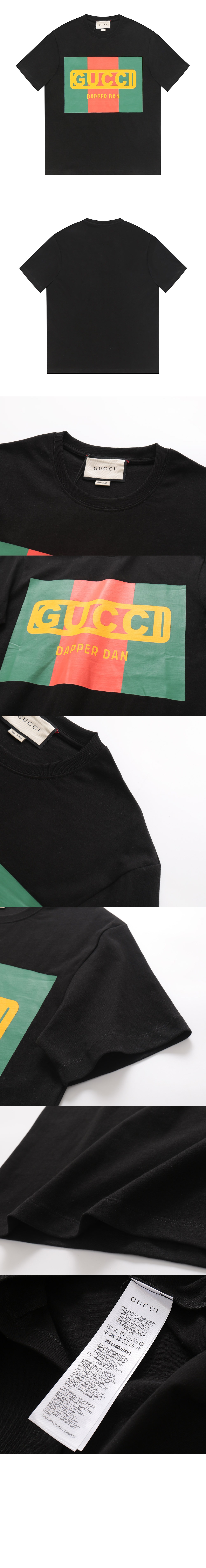 미러급레플리카사이트 | 명품레플리카 전문 쇼핑몰  | 퍼스트원 - 로고 프린트 반팔 > 구찌