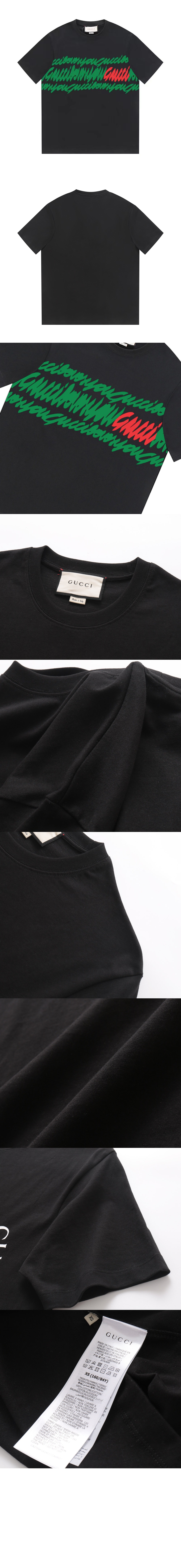 미러급레플리카사이트 | 명품레플리카 전문 쇼핑몰  | 퍼스트원 - 로고 프린트 반팔 > 구찌