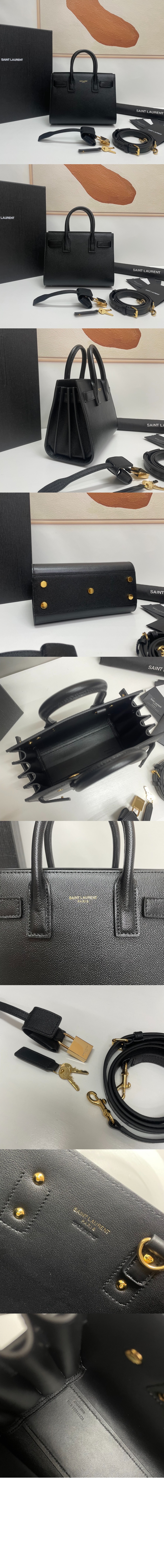 미러급레플리카사이트 | 명품레플리카 전문 쇼핑몰  | 퍼스트원 - 스무스 가죽 소재 나노 데일리백 392035 > 생로랑