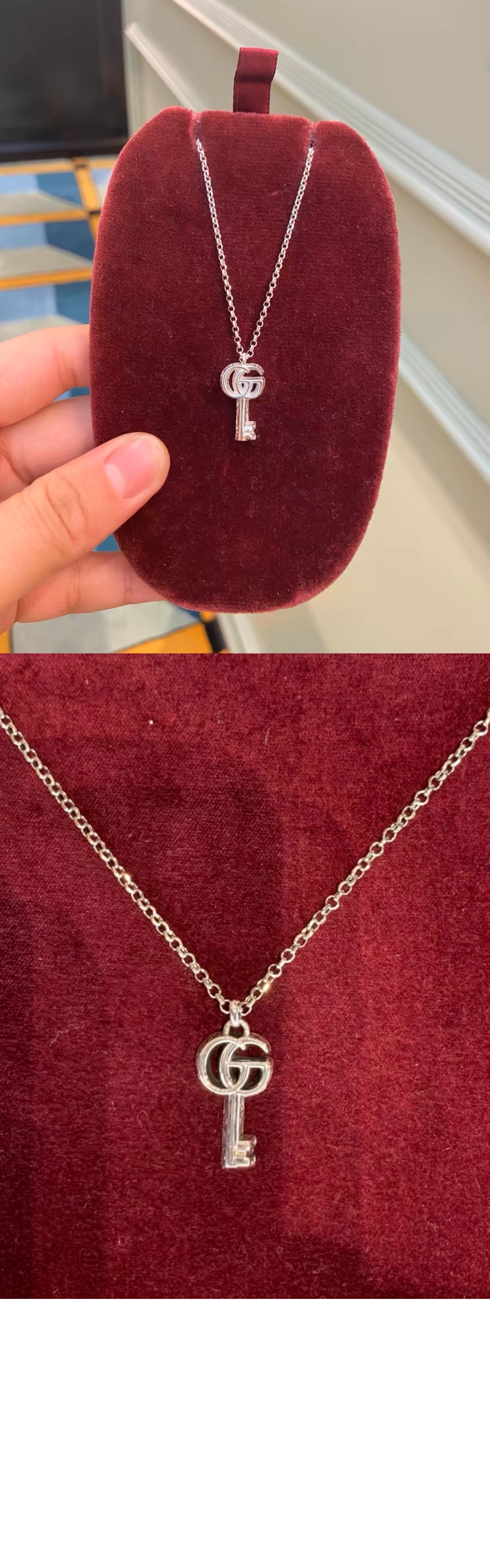 미러급레플리카사이트 | 명품레플리카 전문 쇼핑몰  | 퍼스트원 - 키 참 목걸이 770723 > 구찌