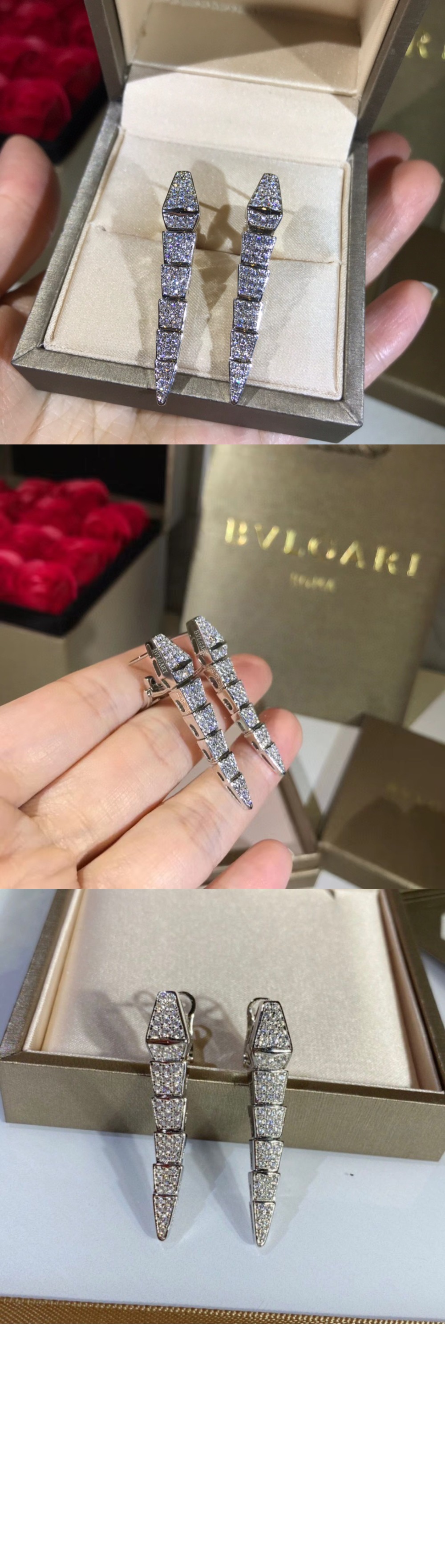 미러급레플리카사이트 | 명품레플리카 전문 쇼핑몰  | 퍼스트원 - 세르펜티 바이퍼  귀걸이 348320 > 불가리