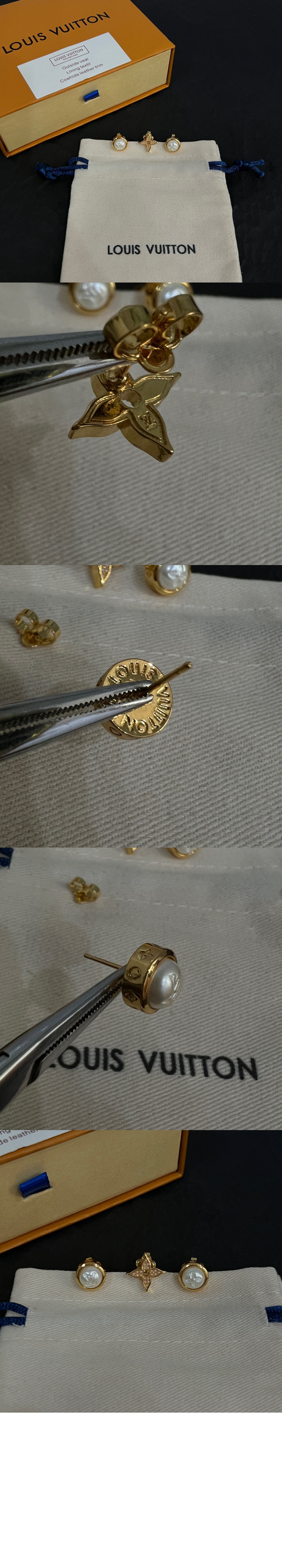 미러급레플리카사이트 | 명품레플리카 전문 쇼핑몰  | 퍼스트원 - 펄 퓨전 3개 세트 귀걸이  M01856 > 루이비통