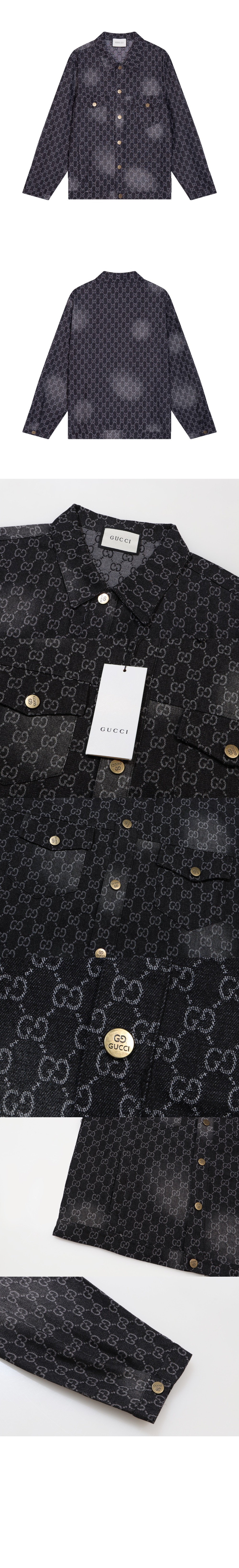 미러급레플리카사이트 | 명품레플리카 전문 쇼핑몰  | 퍼스트원 - 로고 프린트 셔츠 톱 > 구찌