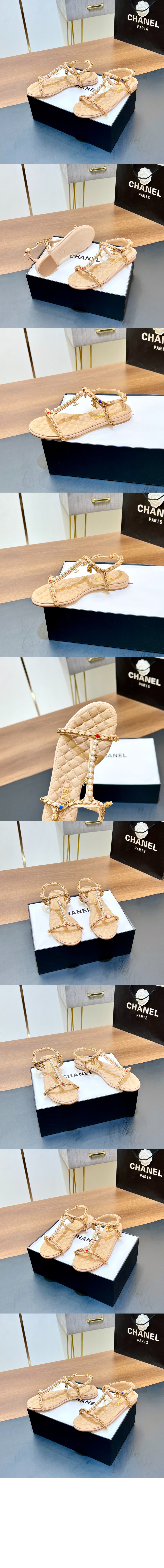 미러급레플리카사이트 | 명품레플리카 전문 쇼핑몰  | 퍼스트원 - 샌들 G38916 > 샤넬