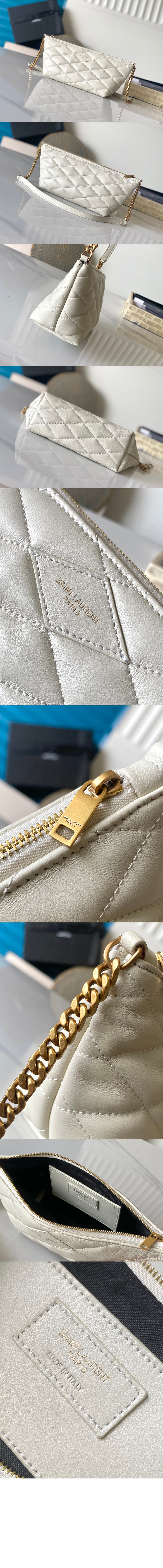 미러급레플리카사이트 | 명품레플리카 전문 쇼핑몰  | 퍼스트원 - 퀼트 처리된 램스킨 소재의 지퍼 숄더백 755979 > 생로랑