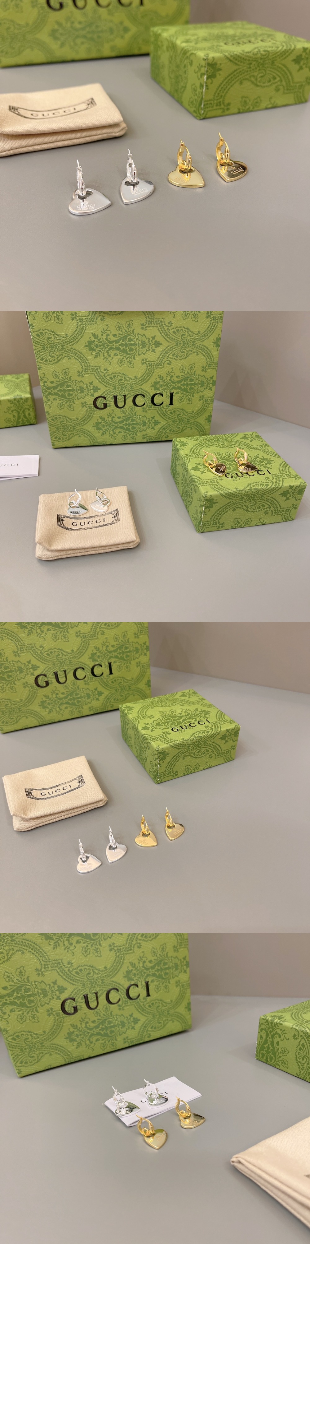 미러급레플리카사이트 | 명품레플리카 전문 쇼핑몰  | 퍼스트원 - 펜던트가 포함된 트레이드마크 후프 귀걸이 796302 > 구찌