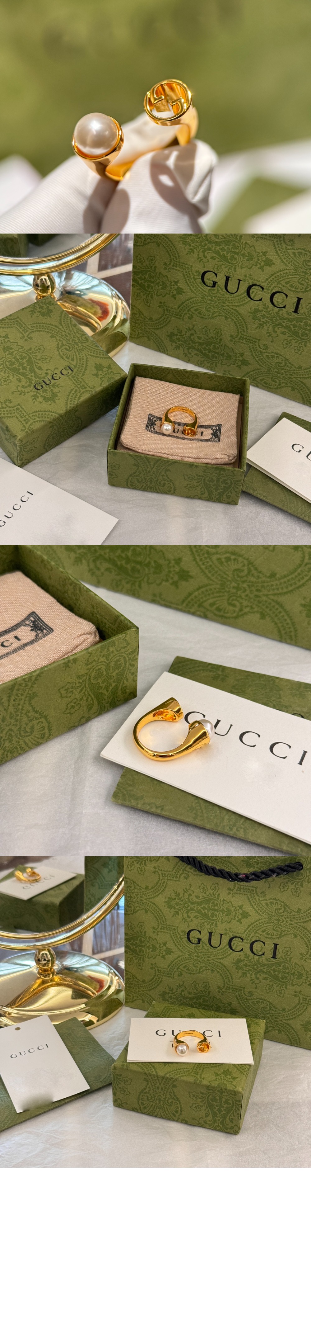 미러급레플리카사이트 | 명품레플리카 전문 쇼핑몰  | 퍼스트원 - 블론디 레진 펄 반지 797423 > 구찌