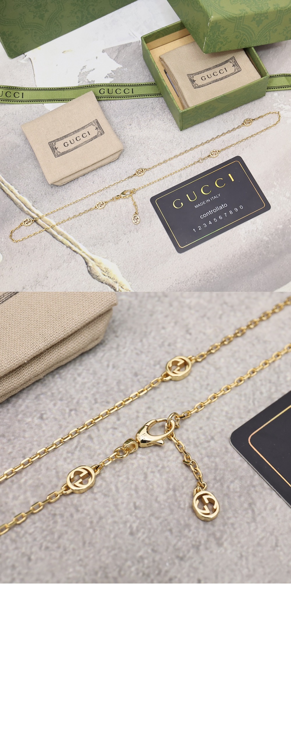 미러급레플리카사이트 | 명품레플리카 전문 쇼핑몰  | 퍼스트원 - 인터로킹 목걸이 629901 > 구찌