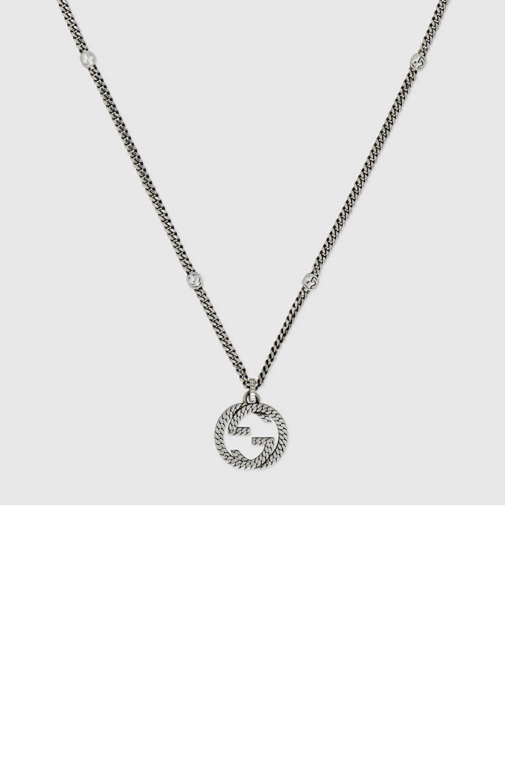 미러급레플리카사이트 | 명품레플리카 전문 쇼핑몰  | 퍼스트원 - 인터로킹 목걸이 ‎678651 > 구찌